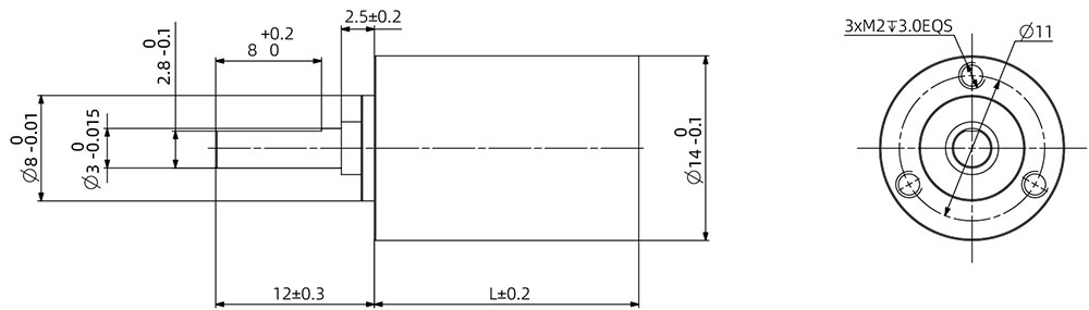Planetary Gearbox Dimensional